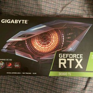 GIGABYTE GeForce RTX 3060 Ti GAMING OC 8G GDDR6 Video Card (GV-N306TGAMING.